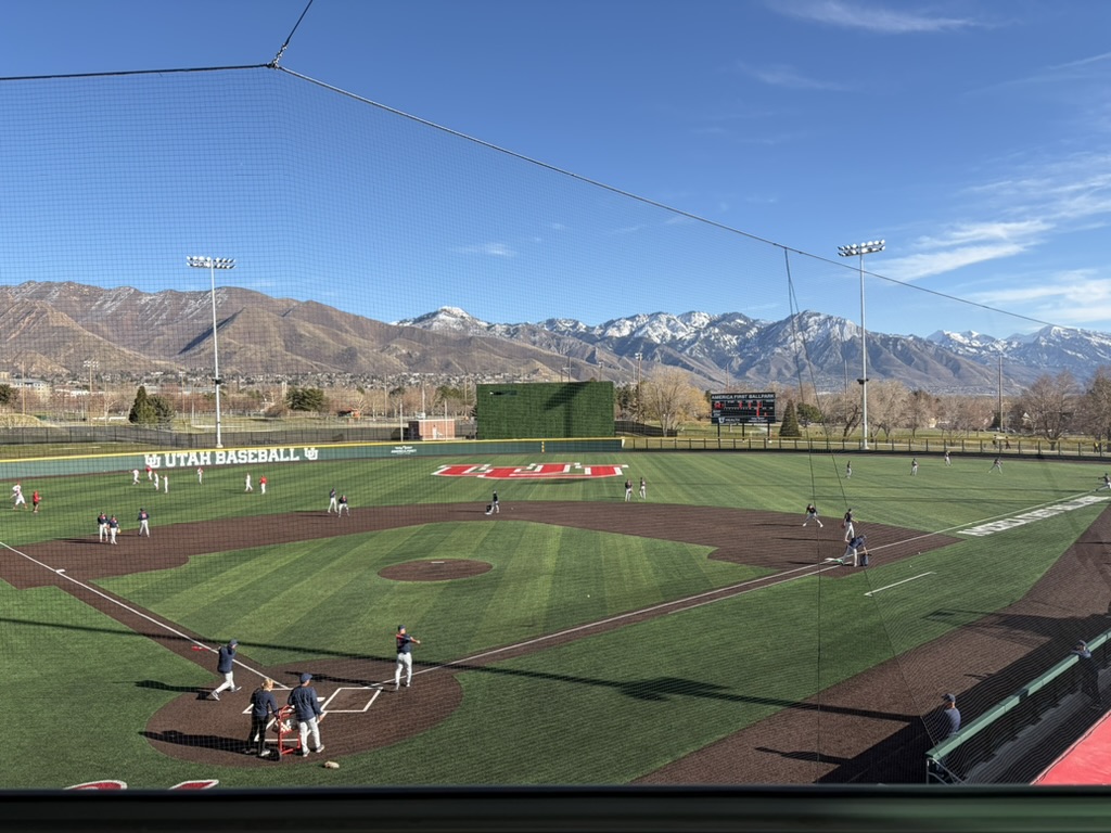 Utah takes on Arizona at Charlie Monfort Field at America First Ballpark on Saturday, March 14, 2026. 
