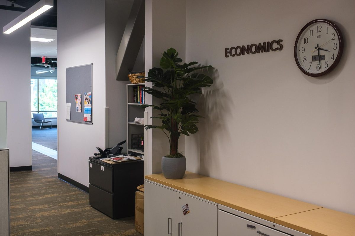 The Department of Economics office at the University of Utah in Salt Lake City on Monday, July 7, 2025. (Photo by Marco Lozzi | The Daily Utah Chronicle)